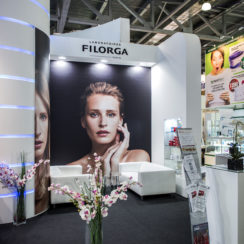 Выставочный стенд компании Filorga