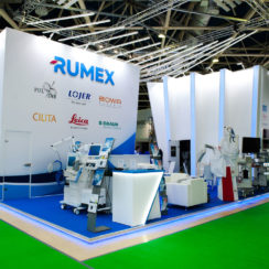 Выставочный стенд компании Rumex