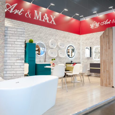 Выставочный стенд компании Art & Max