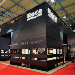 Выставочный стенд компании Roca