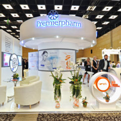 Выставочный стенд компании Premierpharm