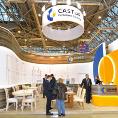 Выставочный стенд компании Castor