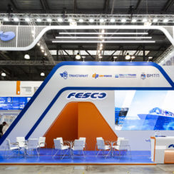 Выставочный стенд компании FESCO