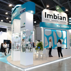 Выставочный стенд компании Imbian