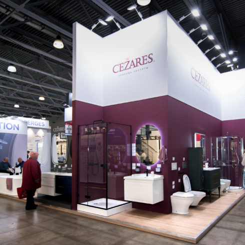Выставочный стенд компании Cezares