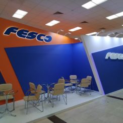 Выставочный стенд компании Fesco